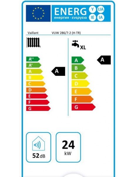 Vaillant ecotec pure 286 7 2 enerji verimliliği